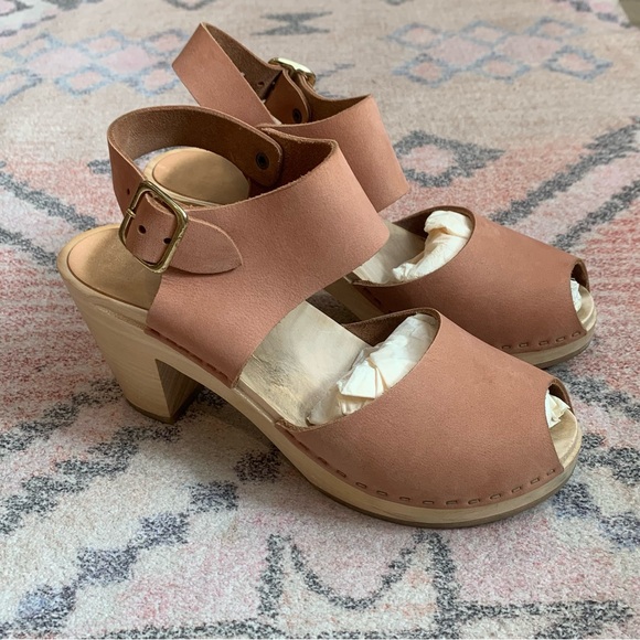 BRYR | Miranda Peep Toe in Clay, 37 (tapered heel style/sizing) - Picture 4 of 8